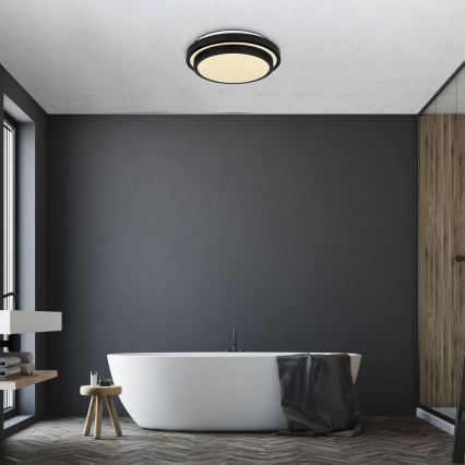 Globo - Lámpara de baño LED con sensor LED/18W/230V IP44