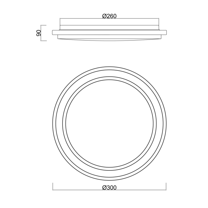 Globo - Lámpara de baño LED con sensor LED/18W/230V IP44
