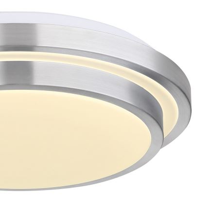 Globo - Lámpara de techo LED para baño con sensor LED/18W/230V IP44