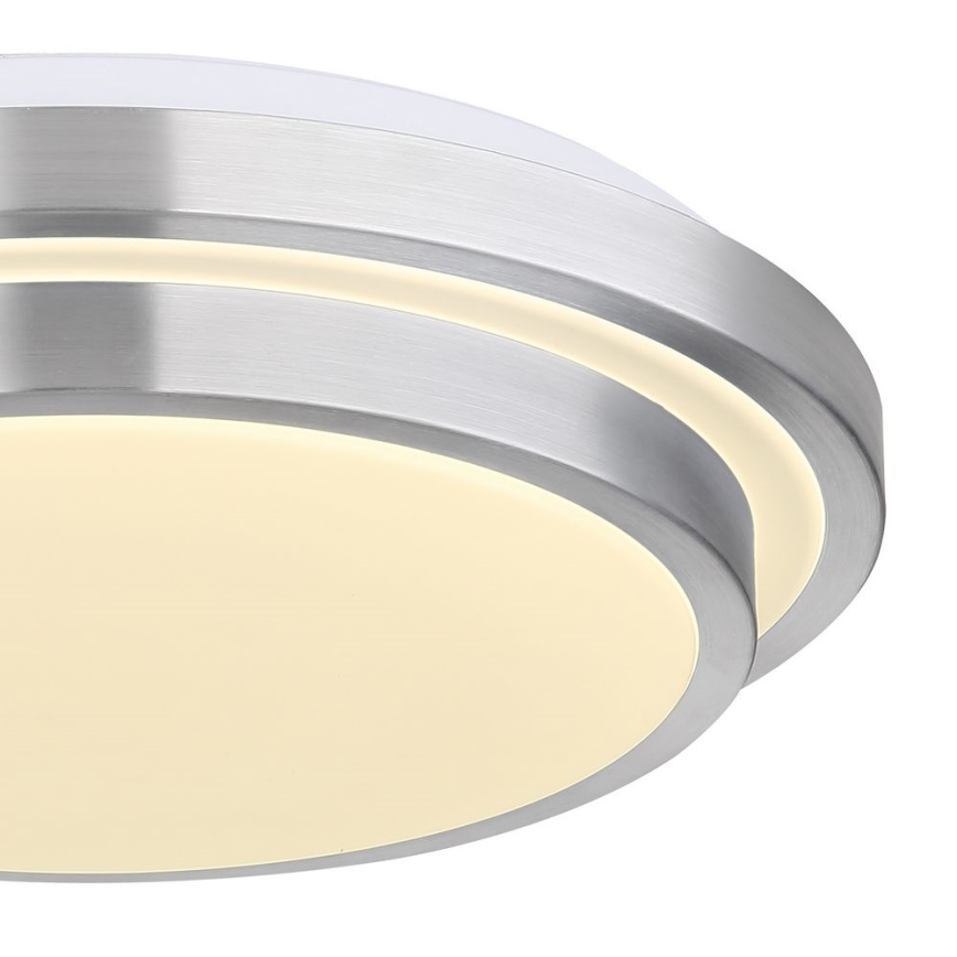 Globo - Lámpara de techo LED para baño con sensor LED/18W/230V IP44