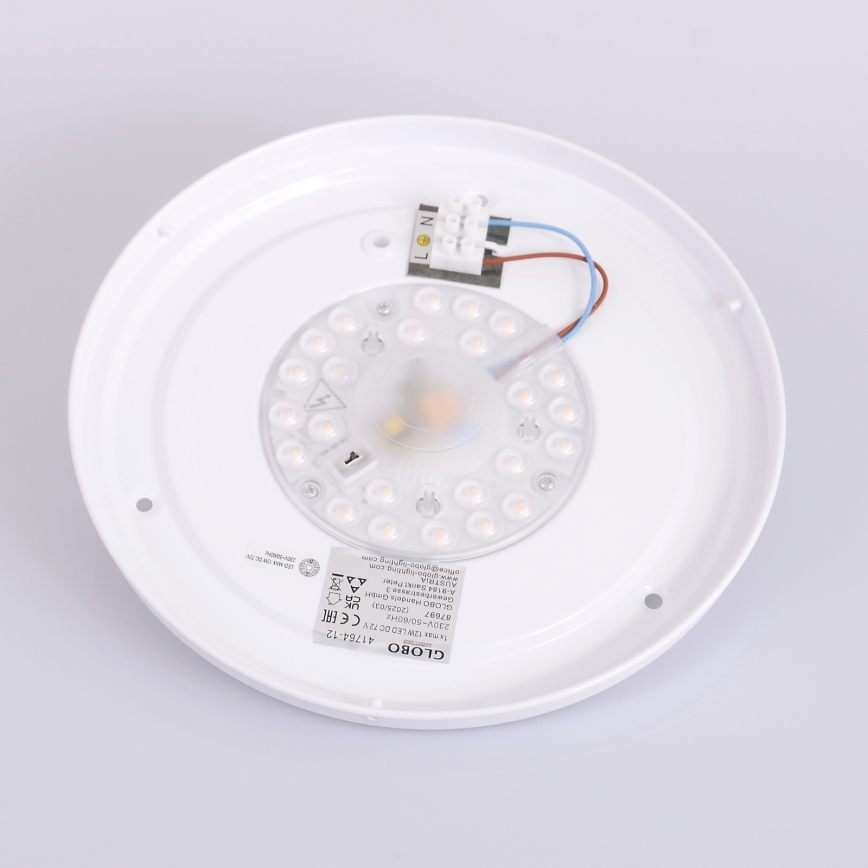 Globo - Lámpara de techo LED LED/12W/230V 307 mm 3000/4500/6000K