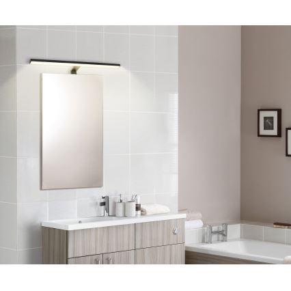 Globo - Iluminación LED para espejos de baño LED/12W/230V 60 cm IP44 negro