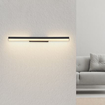 Globo - Aplique LED LED/12W/230V 3000/6000K 60 cm negro