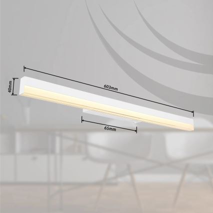Globo - Aplique LED LED/12W/230V 3000/6000K 60 cm blanco