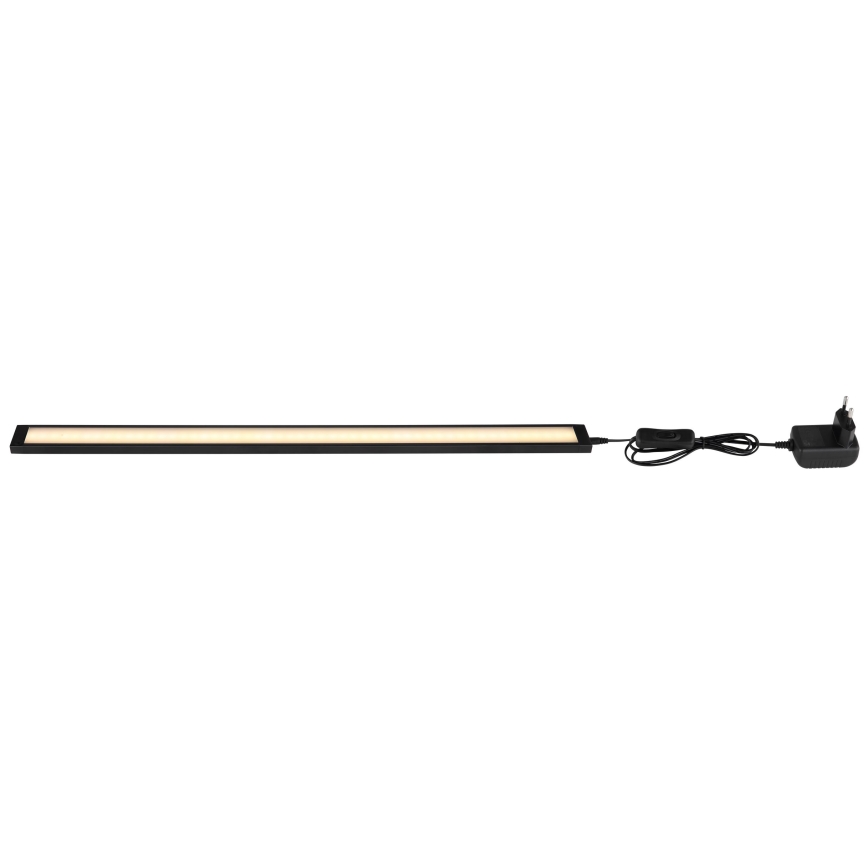 Globo - Lámpara LED debajo del gabinete LED/5W/230V 50 cm negro