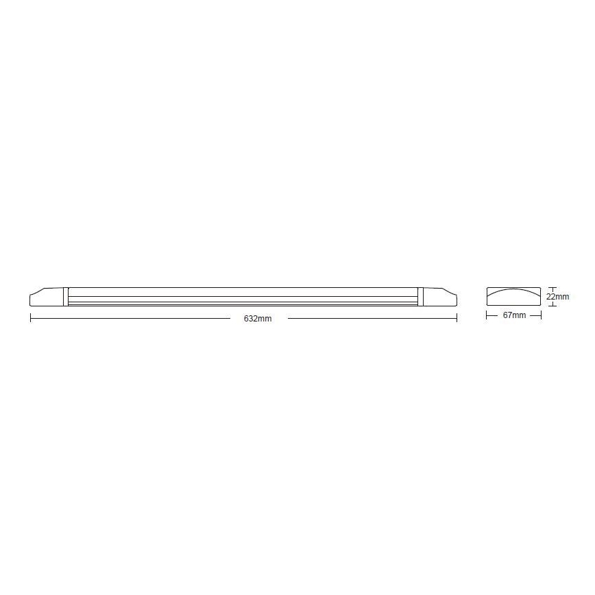 Globo - Aplique de baño LED LED/18W/230V IP65