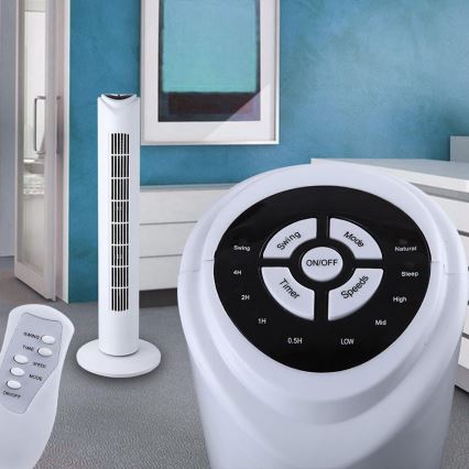 GLOBO 0452 - Ventilador TOWER 50W/230V