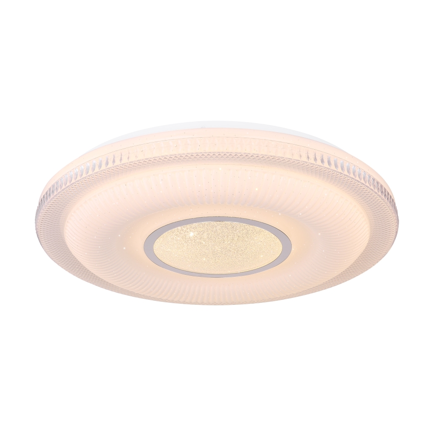 Globo - Lámpara de techo LED regulable LED/30W/230V 3000-6500K diámetro 50 cm blanca Wi-Fi Tuya + mando a distancia