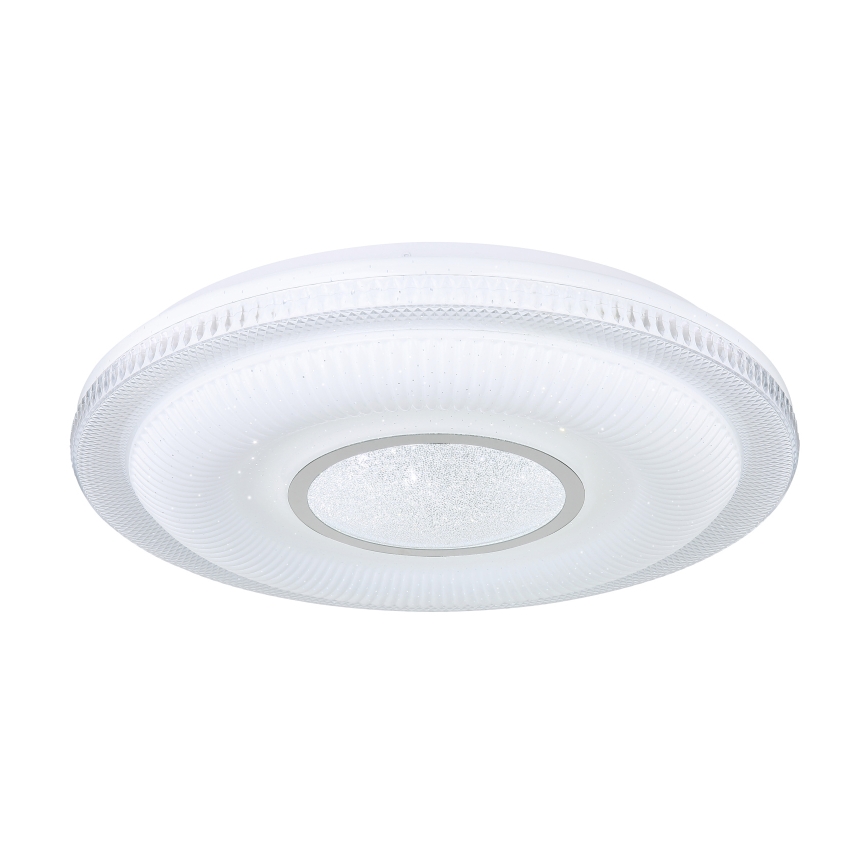 Globo - Lámpara de techo LED regulable LED/30W/230V 3000-6500K diámetro 50 cm blanca Wi-Fi Tuya + mando a distancia
