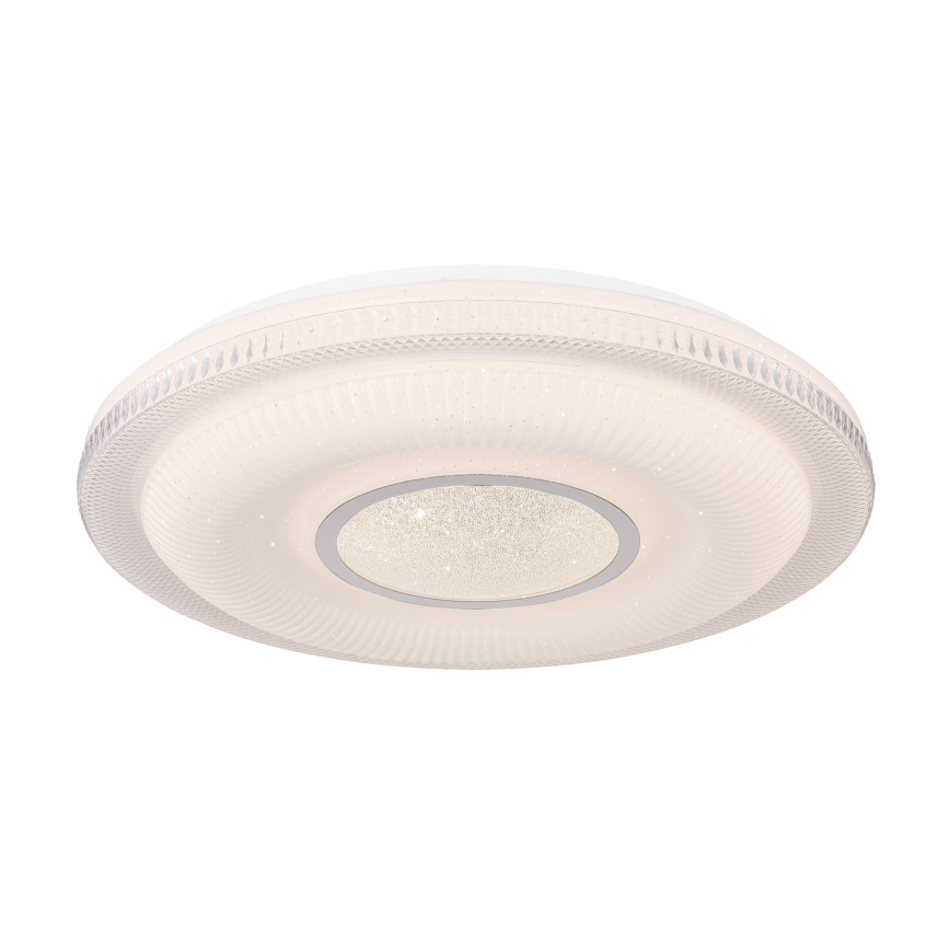 Globo - Lámpara de techo LED regulable LED/30W/230V 3000-6500K diámetro 50 cm blanca Wi-Fi Tuya + mando a distancia