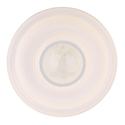 Globo - Lámpara de techo LED regulable LED/30W/230V 3000-6500K diámetro 50 cm blanca Wi-Fi Tuya + mando a distancia