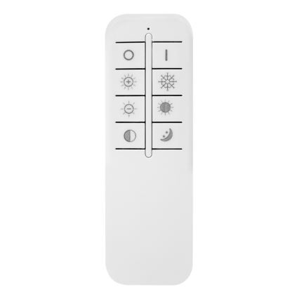 Globo - Lámpara de techo LED regulable LED/30W/230V 3000-6500K diámetro 50 cm blanca Wi-Fi Tuya + mando a distancia