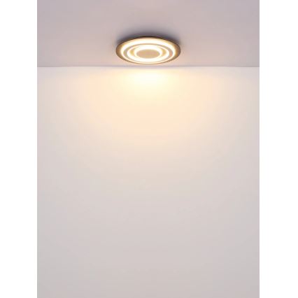 Globo - Plafón LED LED/24W/230V 3000K diá. 32 cm antracita