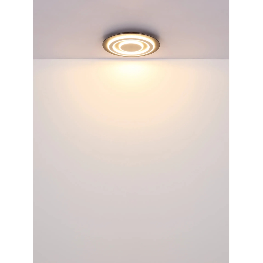Globo - Plafón LED LED/24W/230V 3000K diá. 32 cm antracita