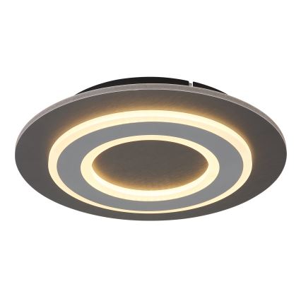 Globo - Plafón LED LED/24W/230V 3000K diá. 32 cm antracita