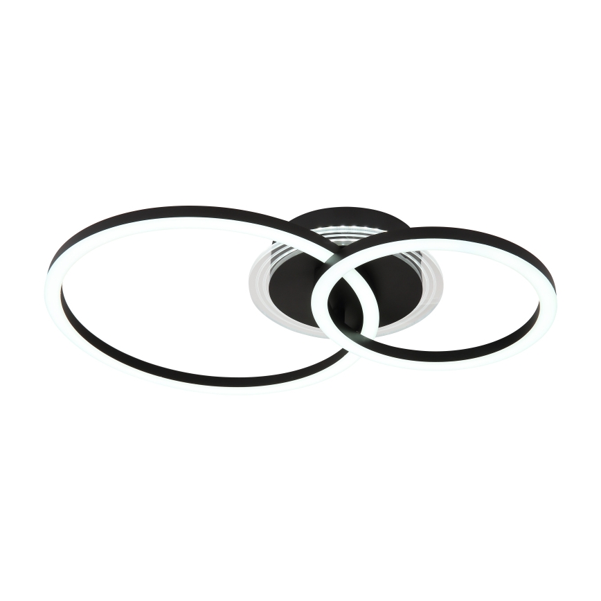 Globo - Plafón LED LED/30W/230V 2700/4500/6500K diá. 33x50 cm negro