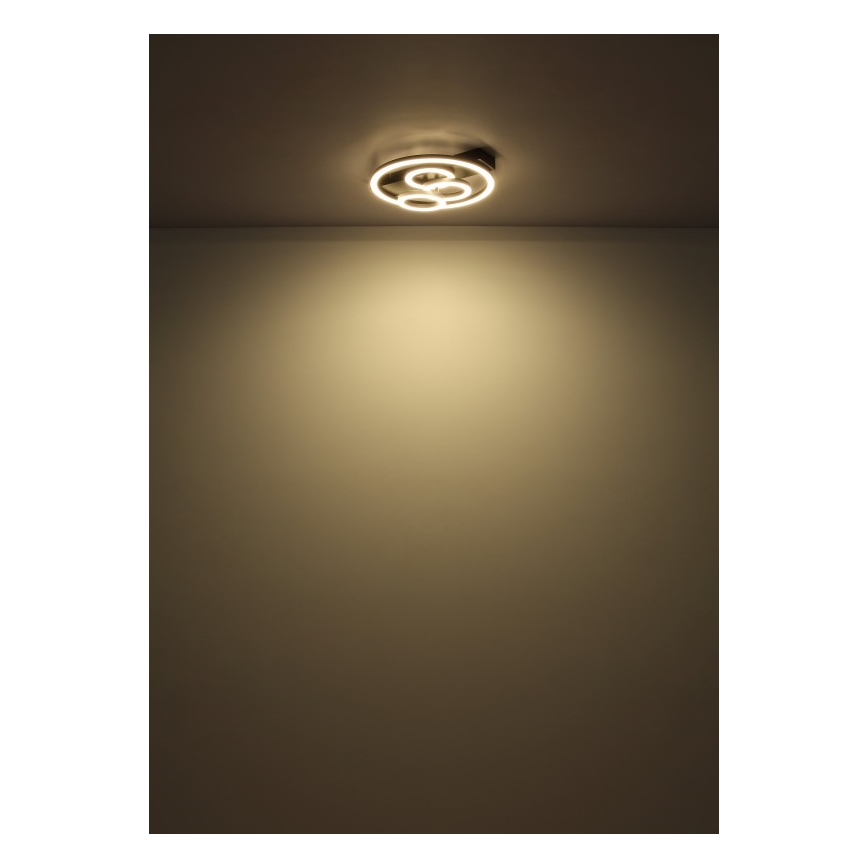 Globo - Plafón LED regulable LED/40W/230V 2700-6500K diá. 35x33 cm + control remoto