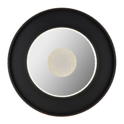 Globo - Lámpara de techo LED regulable LED/30W/230V 2700-6500K diámetro 52,5 cm negra + mando a distancia