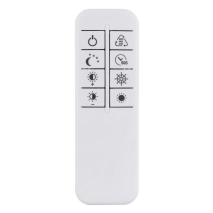 Globo - Lámpara de techo LED regulable LED/30W/230V 2700-6500K diámetro 52,5 cm negra + mando a distancia