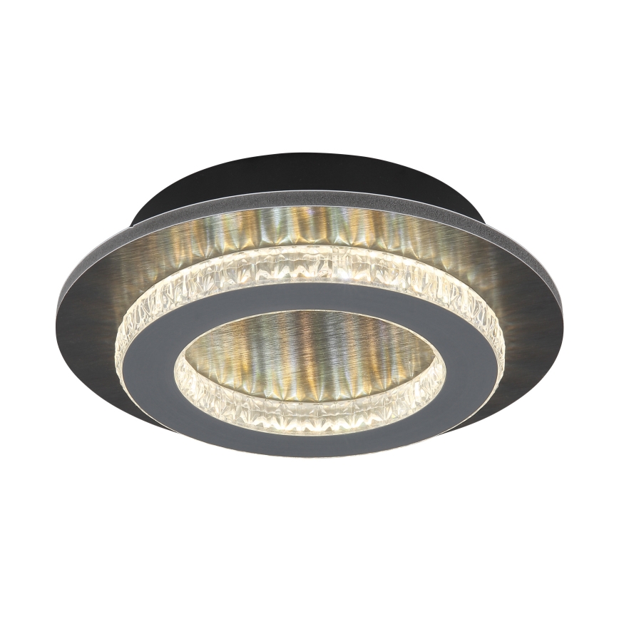 Globo - Plafón LED/12W/230V 3000/4000/6500K, diámetro 20 cm, antracita