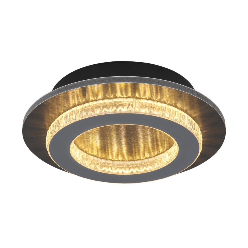 Globo - Plafón LED/12W/230V 3000/4000/6500K, diámetro 20 cm, antracita
