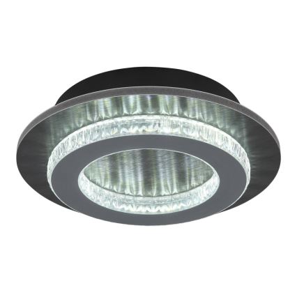 Globo - Plafón LED/12W/230V 3000/4000/6500K, diámetro 20 cm, antracita