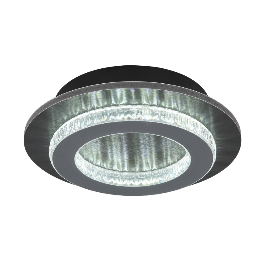 Globo - Plafón LED/12W/230V 3000/4000/6500K, diámetro 20 cm, antracita