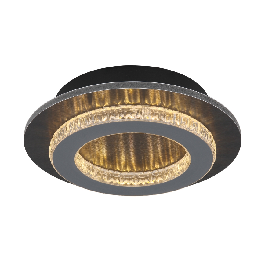 Globo - Plafón LED/12W/230V 3000/4000/6500K, diámetro 20 cm, antracita