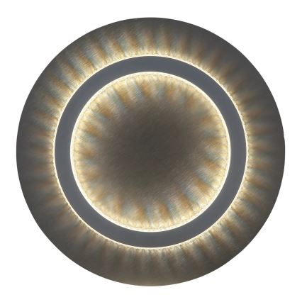Globo - Plafón LED 24W/230V 3000/4000/6500K Ø 35 cm antracita