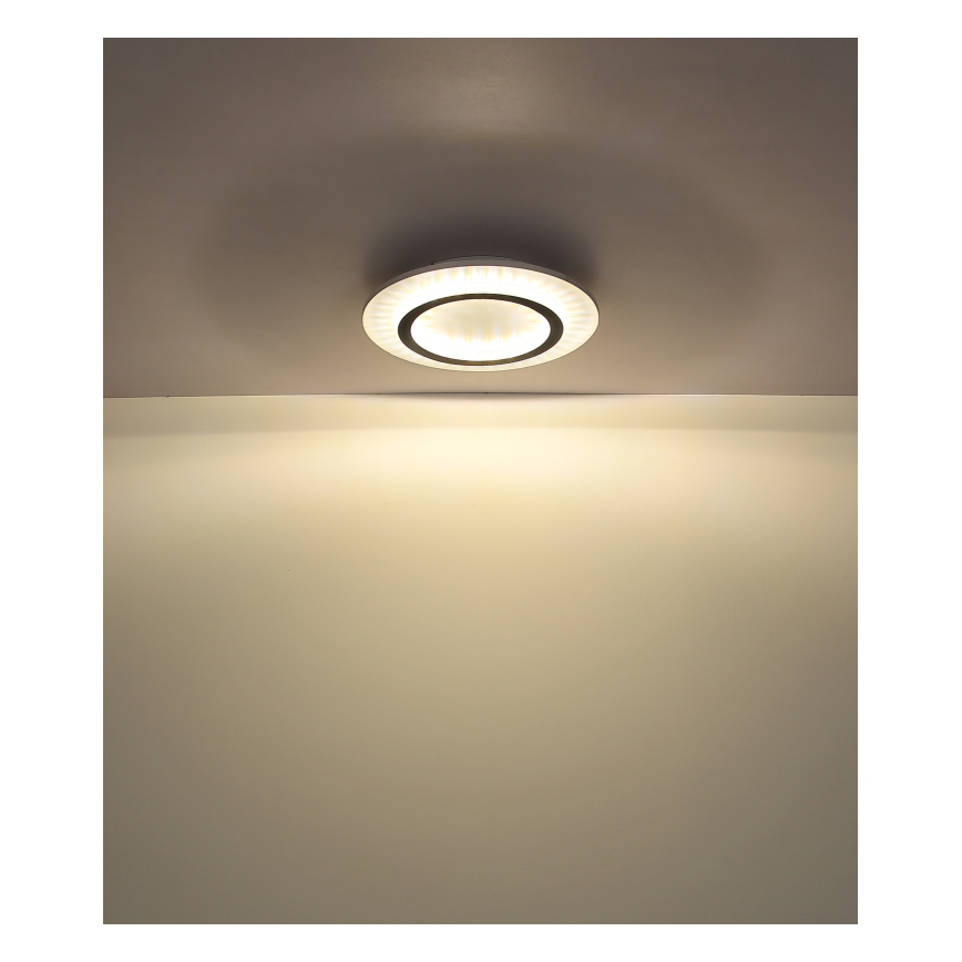 Globo - Lámpara de techo LED/24W/230V 3000/4000/6500K diámetro 35 cm blanca