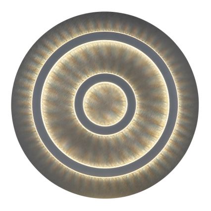 Globo - Lámpara de techo LED regulable LED/40W/230V 3000-6500K Ø 45 cm antracita + mando a distancia