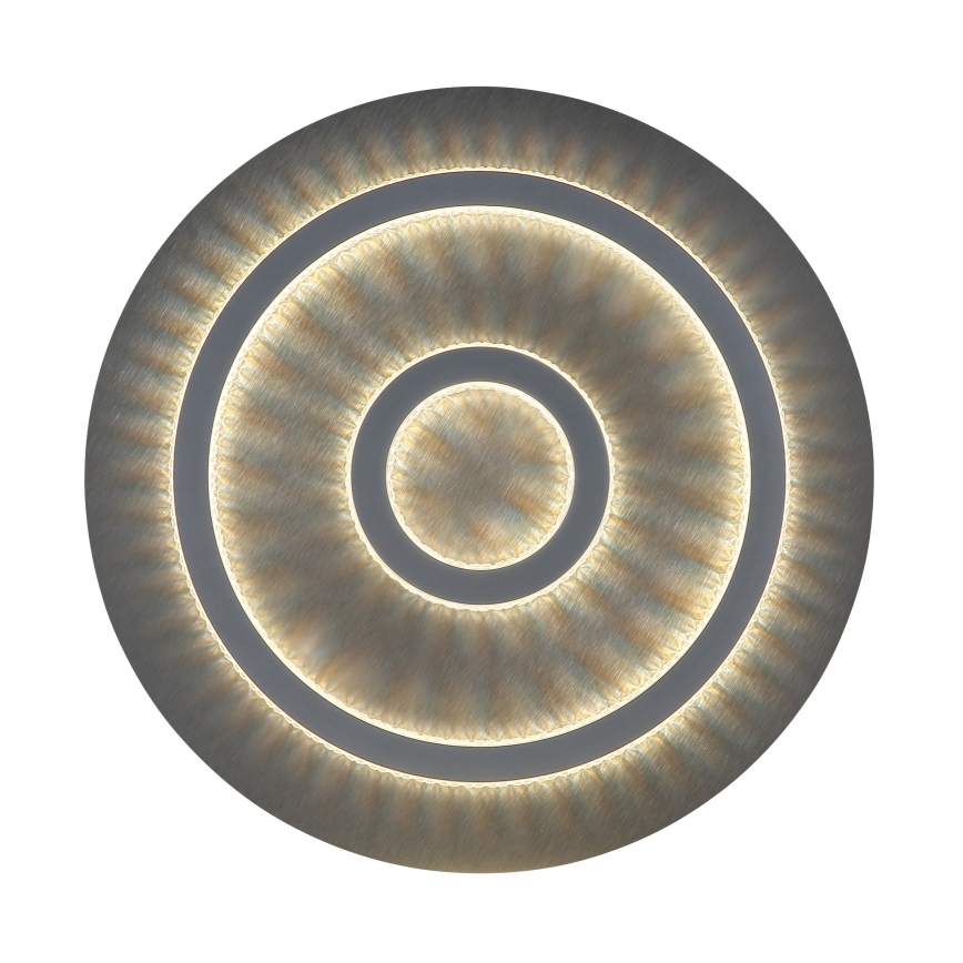 Globo - Lámpara de techo LED regulable LED/40W/230V 3000-6500K Ø 45 cm antracita + mando a distancia