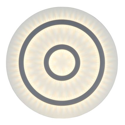 Globo - Lámpara de techo LED regulable LED/40W/230V 3000-6500K Ø 45 cm blanca + mando a distancia