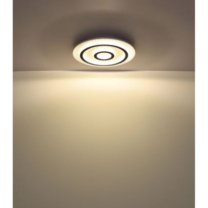 Globo - Lámpara de techo LED regulable LED/40W/230V 3000-6500K Ø 45 cm blanca + mando a distancia