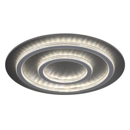 Globo - Lámpara de techo LED regulable LED/60W/230V 3000-6500K diámetro 55 cm antracita + control remoto