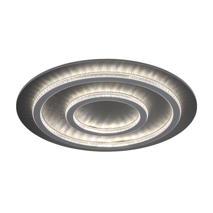 Globo - Lámpara de techo LED regulable LED/60W/230V 3000-6500K diámetro 55 cm antracita + control remoto