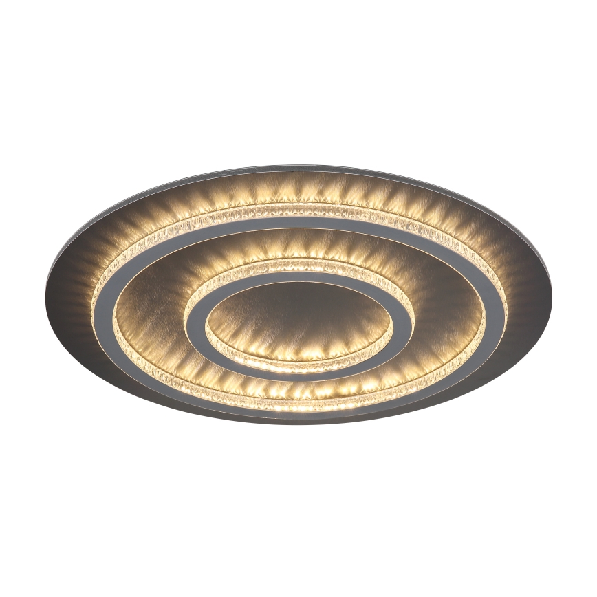 Globo - Lámpara de techo LED regulable LED/60W/230V 3000-6500K diámetro 55 cm antracita + control remoto
