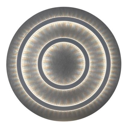 Globo - Lámpara de techo LED regulable LED/60W/230V 3000-6500K diámetro 55 cm antracita + control remoto