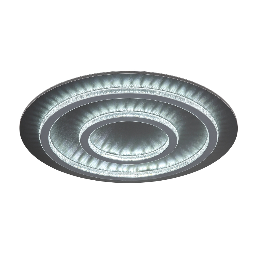 Globo - Lámpara de techo LED regulable LED/60W/230V 3000-6500K diámetro 55 cm antracita + control remoto