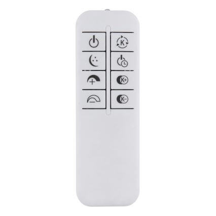 Globo - Lámpara de techo LED regulable LED/60W/230V 3000-6500K diámetro 55 cm antracita + control remoto