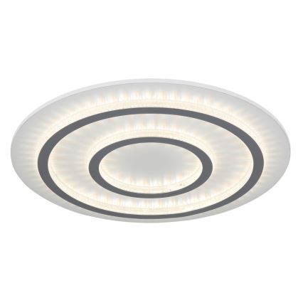 Globo - Plafón LED regulable LED/60W/230V 3000-6500K Ø 55 cm blanco + mando a distancia