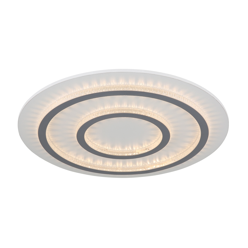 Globo - Plafón LED regulable LED/60W/230V 3000-6500K Ø 55 cm blanco + mando a distancia