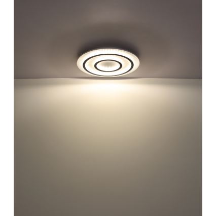 Globo - Plafón LED regulable LED/60W/230V 3000-6500K Ø 55 cm blanco + mando a distancia