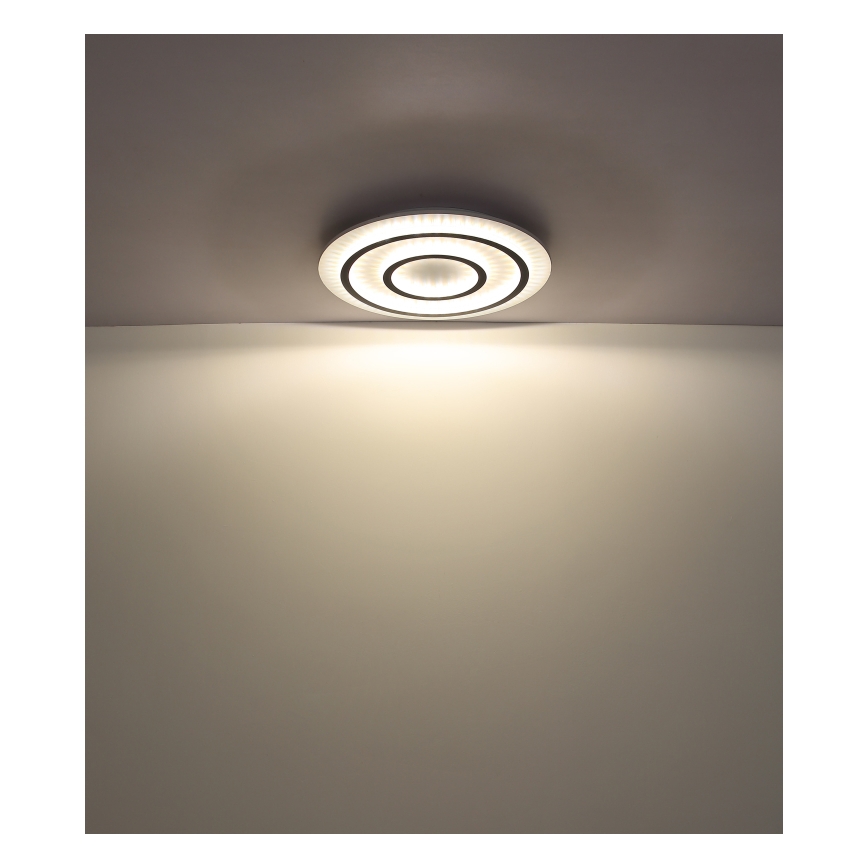 Globo - Plafón LED regulable LED/60W/230V 3000-6500K Ø 55 cm blanco + mando a distancia