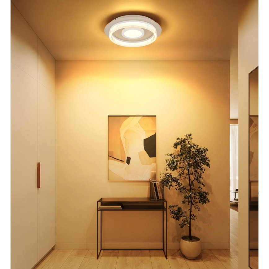 Globo - Lámpara de techo LED / 24W / 230V / 3000K / Ø 40 cm