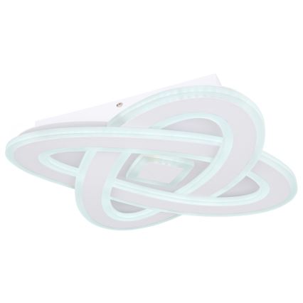 Globo - Lámpara de techo LED regulable LED/36W/230V 3000-6000K diámetro 50 cm blanca + mando a distancia