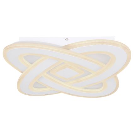 Globo - Lámpara de techo LED regulable LED/36W/230V 3000-6000K diámetro 50 cm blanca + mando a distancia