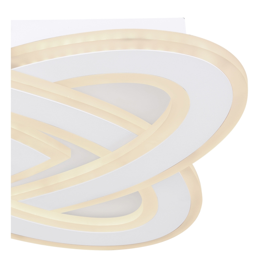 Globo - Lámpara de techo LED regulable LED/36W/230V 3000-6000K diámetro 50 cm blanca + mando a distancia
