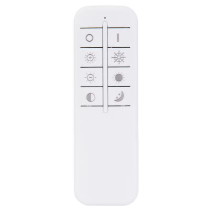Globo - Lámpara de techo LED regulable LED/36W/230V 3000-6000K diámetro 50 cm blanca + mando a distancia