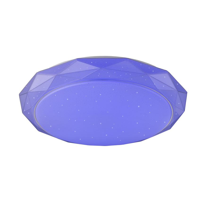 Globo - Plafón regulable RGBW LED/48W/230V+LED/10W/230V 3000-6500K + control remoto